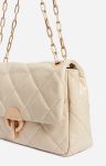 Vanessa Bruno Women Crossbody Bags Sand Large Leather Moon Bag Made In Italy - Image 3