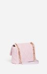 Vanessa Bruno Women Rose Ancien Quilted Bags Large Linen Moon Bag In 100% Linen - Image 3