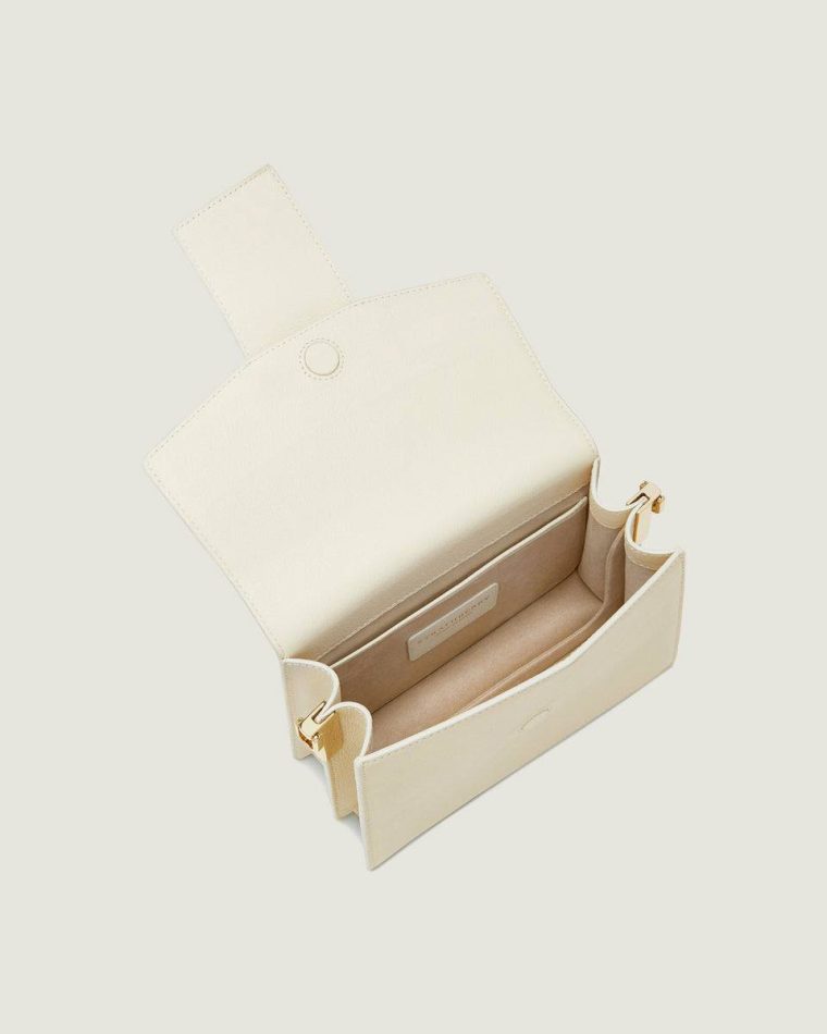 Vanilla/Diamond Box Crescent Women Shoulder Bags Strathberry - Image 5