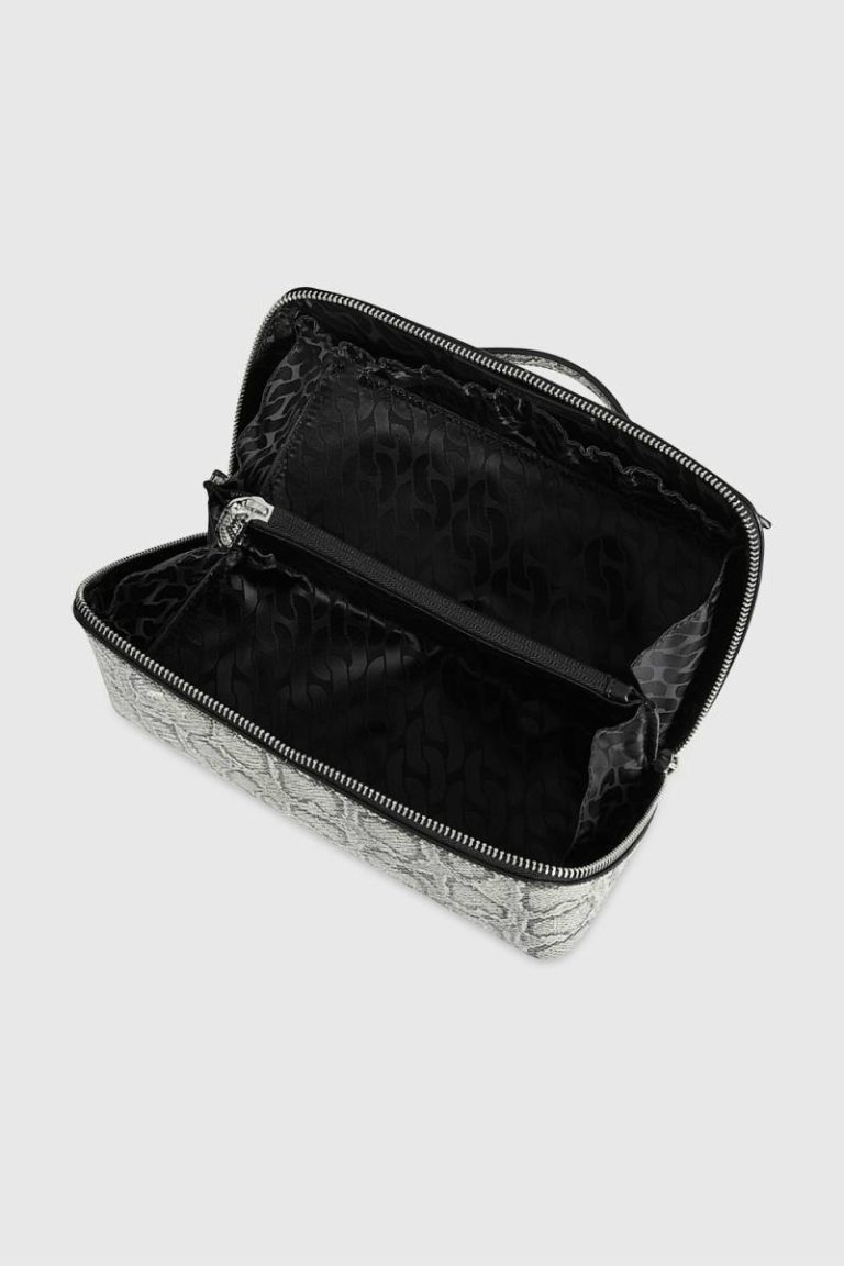 Vanity Case Rebecca Minkoff Women Vanity Case Black-White - Image 3