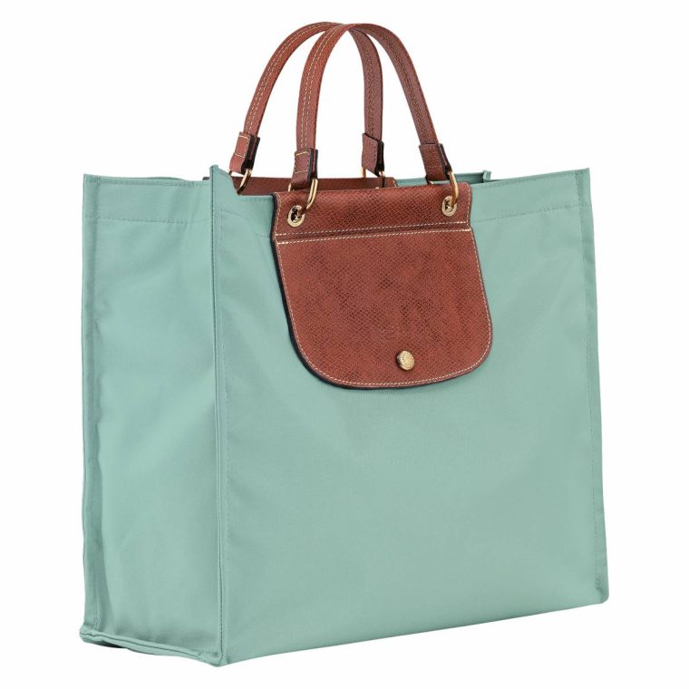 Vervain Handbags Cabas Longchamp L Tote Bag Vervain - Canvas Women - Image 3