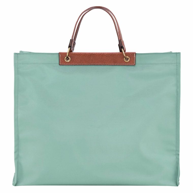 Vervain Handbags Cabas Longchamp L Tote Bag Vervain - Canvas Women - Image 4