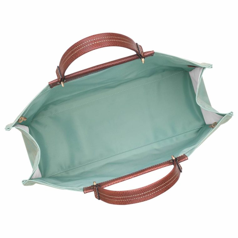 Vervain Handbags Cabas Longchamp L Tote Bag Vervain - Canvas Women - Image 5