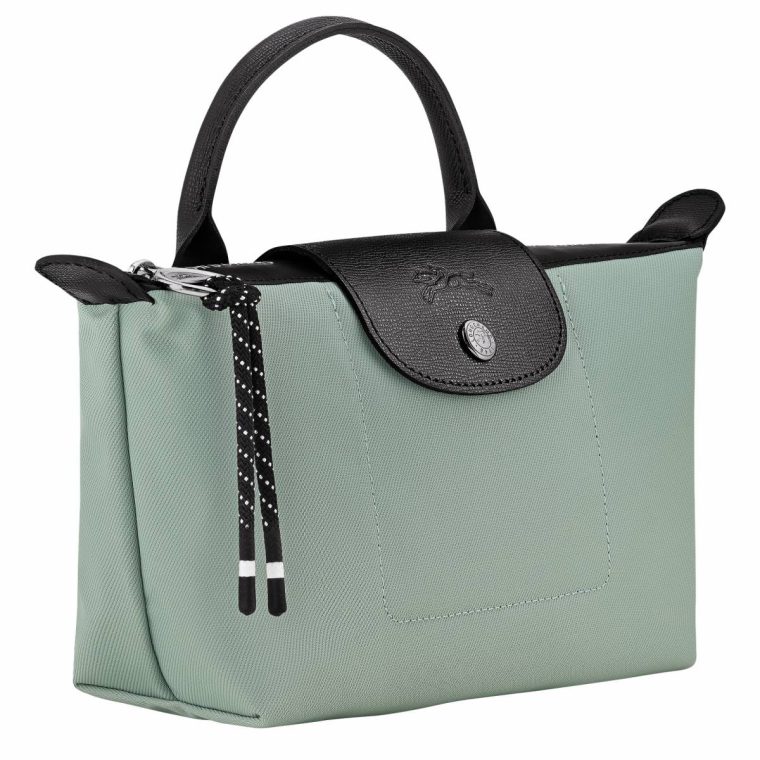 Vervain Pouches & Cases Women Longchamp Le Pliage Energy Pouch Vervain - Recycled Canvas - Image 2