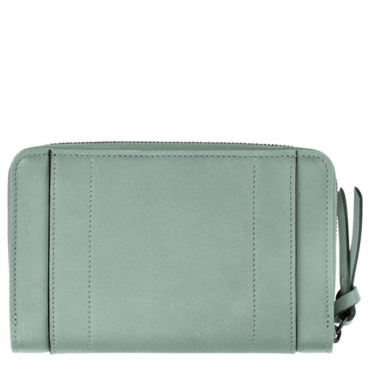 Vervain Women Leather Wallets Longchamp 3D Wallet Vervain - Leather - Image 2