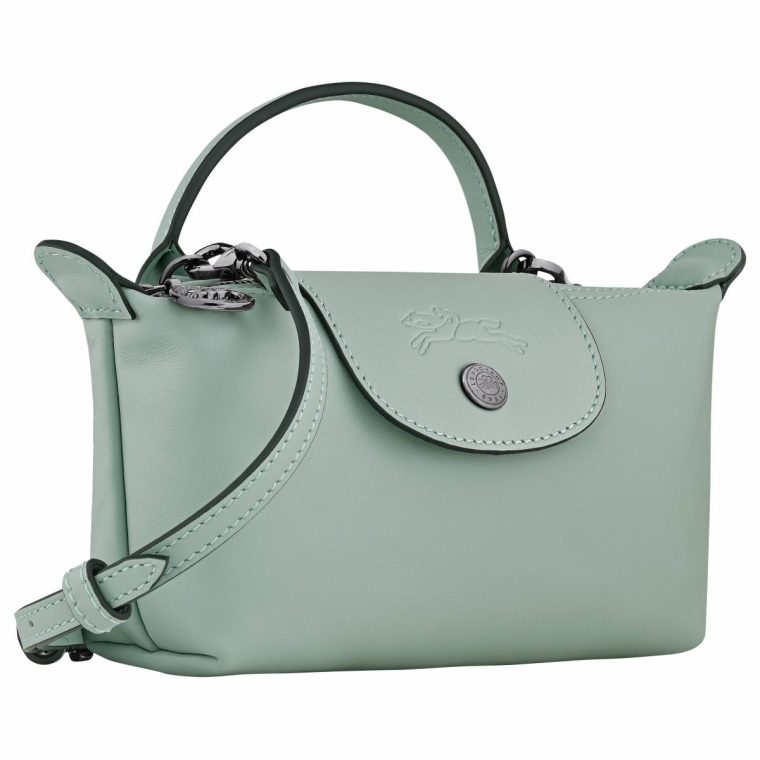 Vervain Women Longchamp Leather Bags Le Pliage Xtra Xs Pouch Vervain - Leather - Image 3