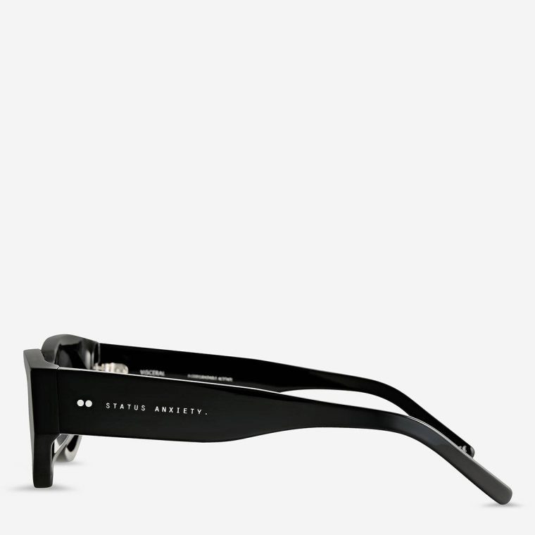 Visceral Sunglasses - Black Sunglasses Women Black Status Anxiety - Image 3