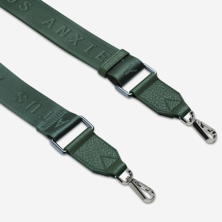 Web Strap Medium - Green Bag Straps Women Status Anxiety Green - Image 3