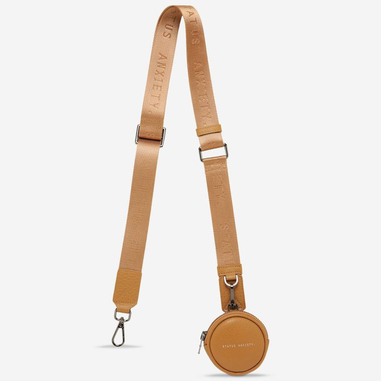 Web Strap Thin - Tan Bag Straps Tan Women Status Anxiety - Image 2