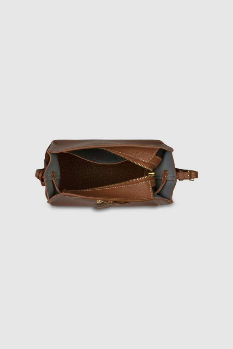 Whiskey Oroton Crossbody Womne Margot Mini Bucket Bag - Image 5