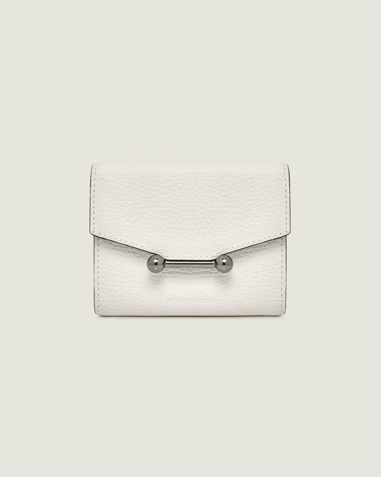 White Mosaic Trifold Wallet Women Strathberry Wallets - Image 3