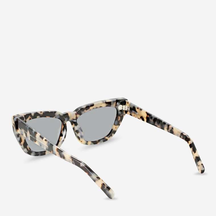 White Tort Desolate Sunglasses - White Tort Status Anxiety Women Sunglasses - Image 4