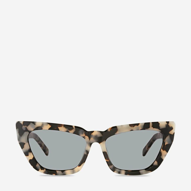 White Tort Desolate Sunglasses - White Tort Status Anxiety Women Sunglasses