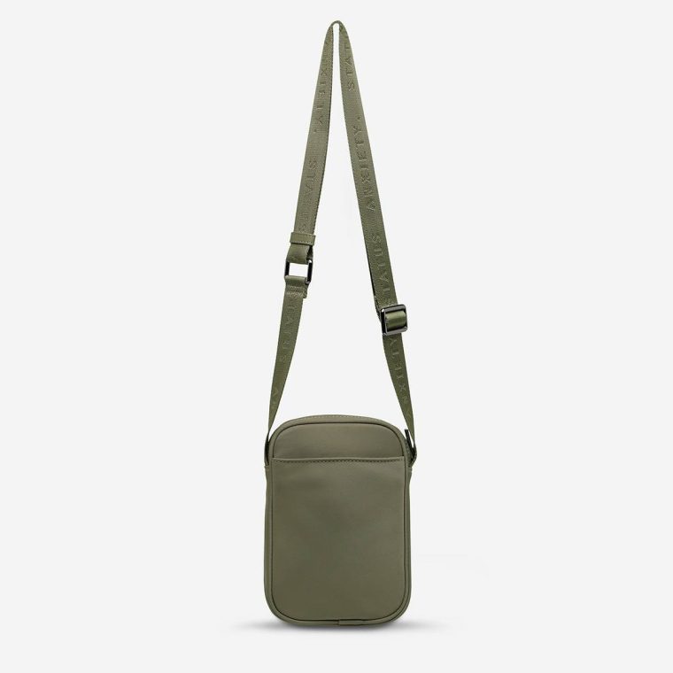 Winnie Recycled Bag - Olive Status Anxiety Crossbody Olive Women - Image 2