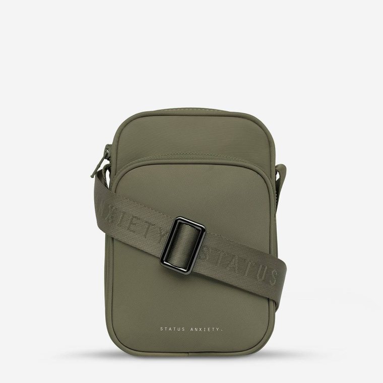 Winnie Recycled Bag - Olive Status Anxiety Crossbody Olive Women - Image 3