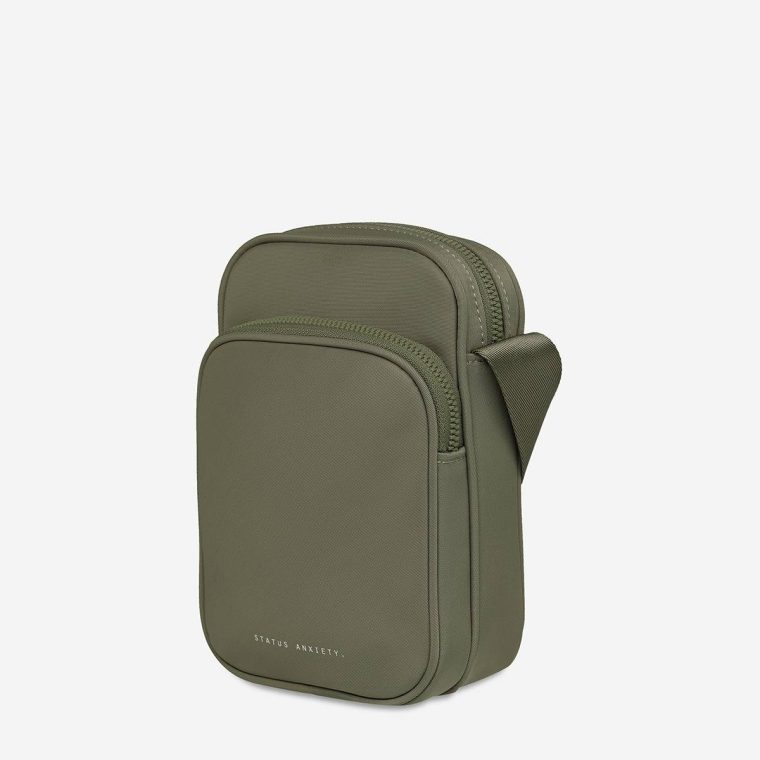 Winnie Recycled Bag - Olive Status Anxiety Crossbody Olive Women - Image 4