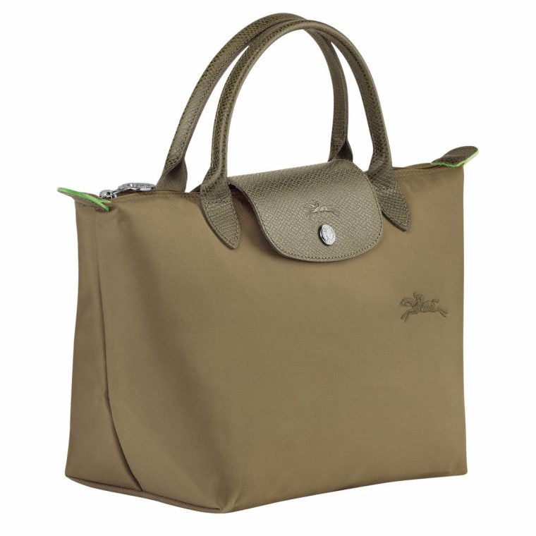 Women Artichoke Le Pliage Green S Handbag Artichoke - Recycled Canvas Longchamp Handbags - Image 2
