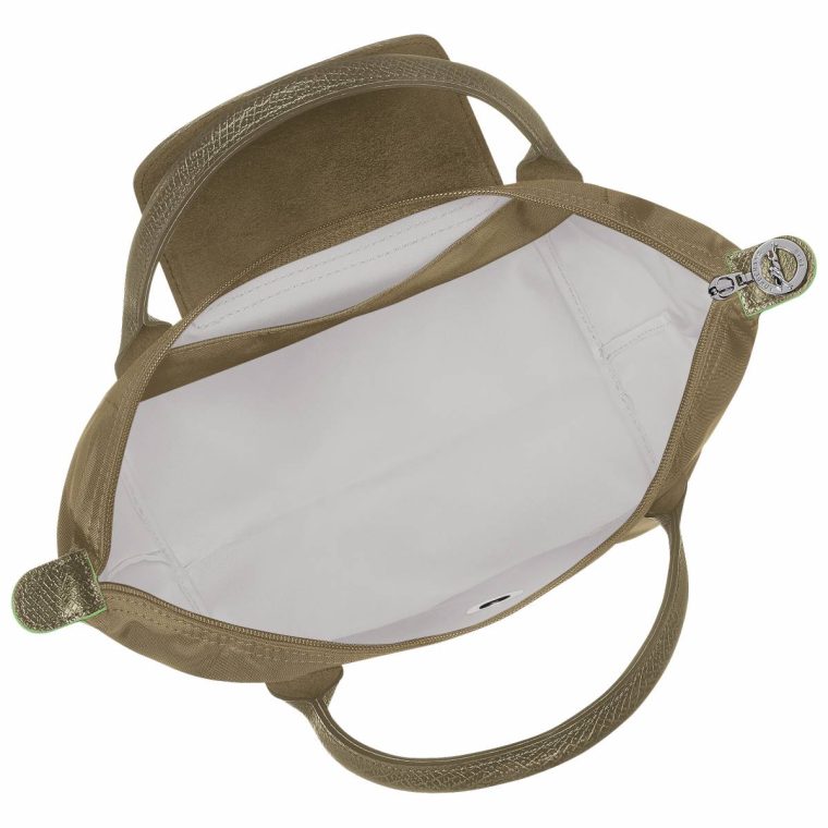 Women Artichoke Le Pliage Green S Handbag Artichoke - Recycled Canvas Longchamp Handbags - Image 4