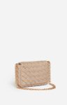 Women Beige Vanessa Bruno Crossbody Bags Small Braided Leather Moon Bag In Lambskin Leather - Image 5