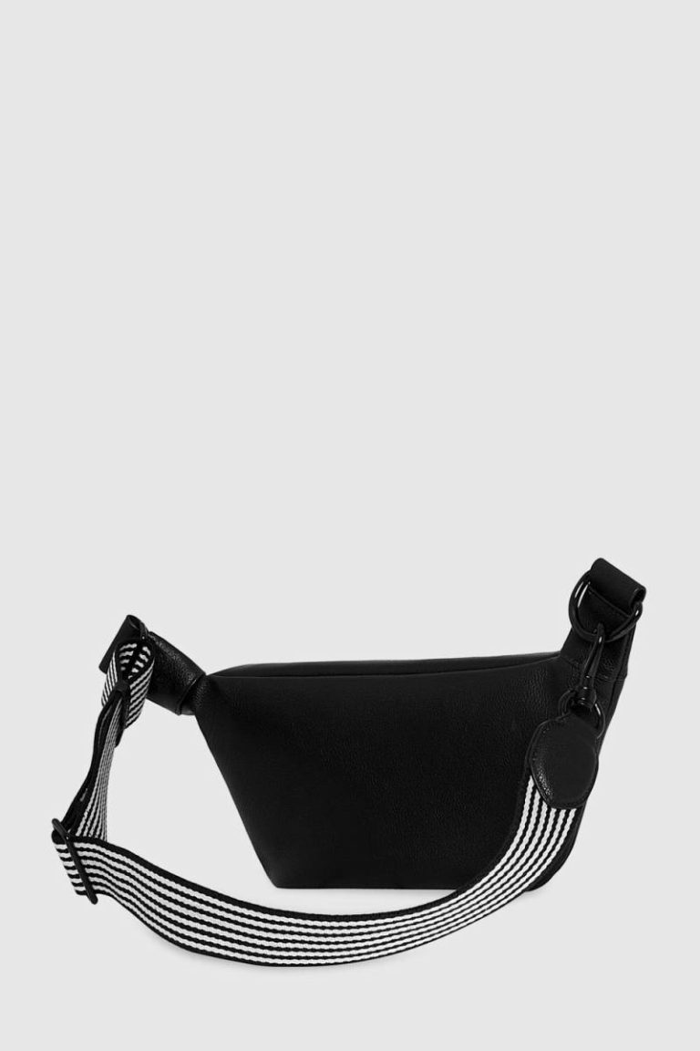 Women Black Rebecca Minkoff Bree Belt Bag With Webbing Belt Bag - Image 2