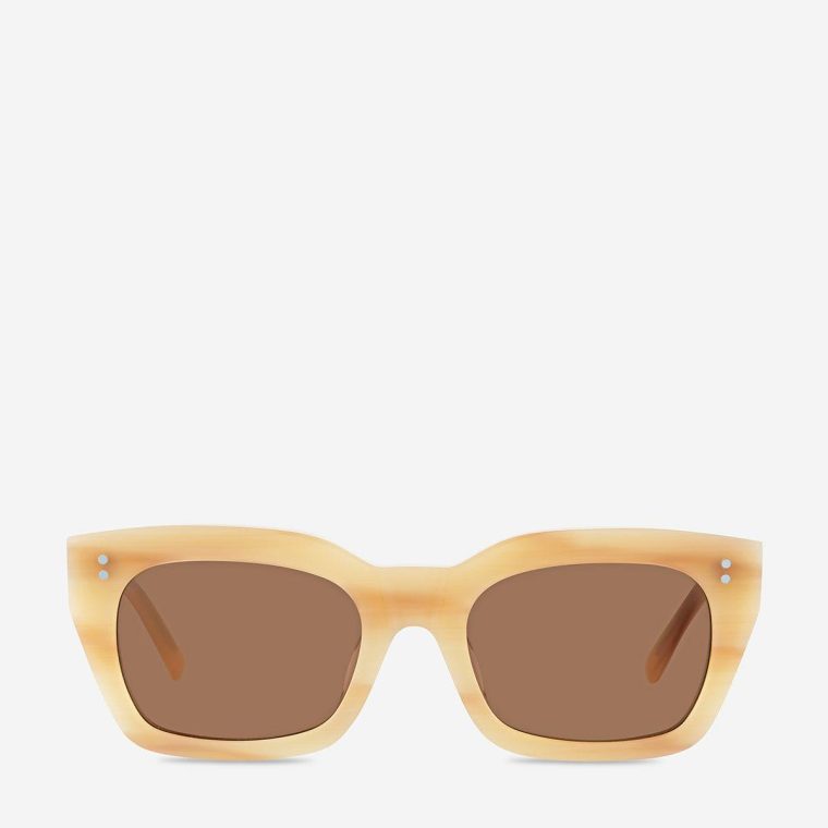 Women Blonde Status Anxiety Sunglasses Antagonist Sunglasses - Blonde