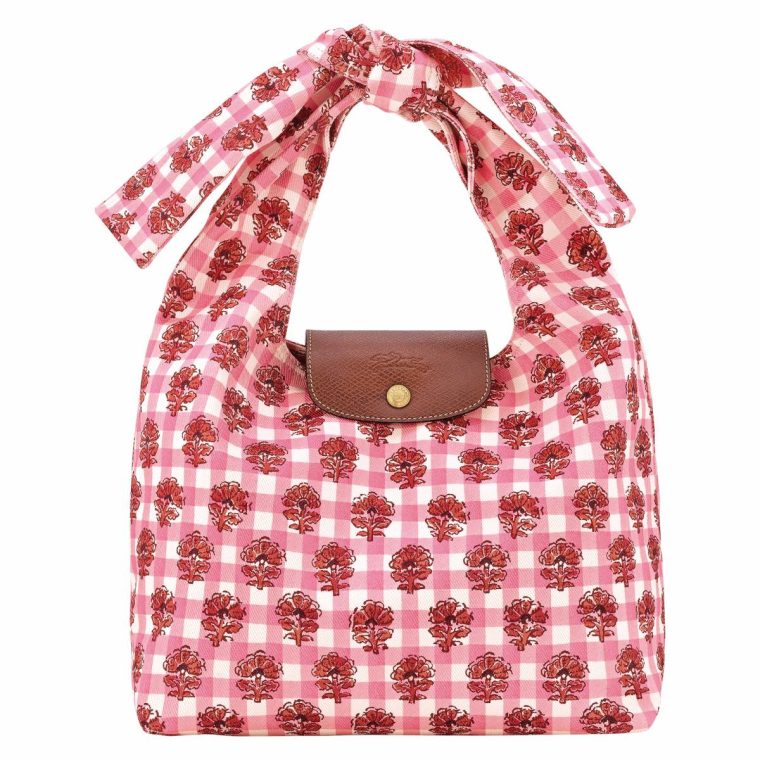 Women Blush Longchamp Le Pliage Collection M Shoulder Bag Blush - Canvas Shoulder Bags