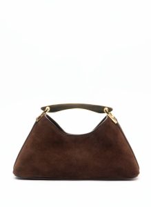 Women Brownie Elleme Boomerang Mini Boomerang Suede Brownie
