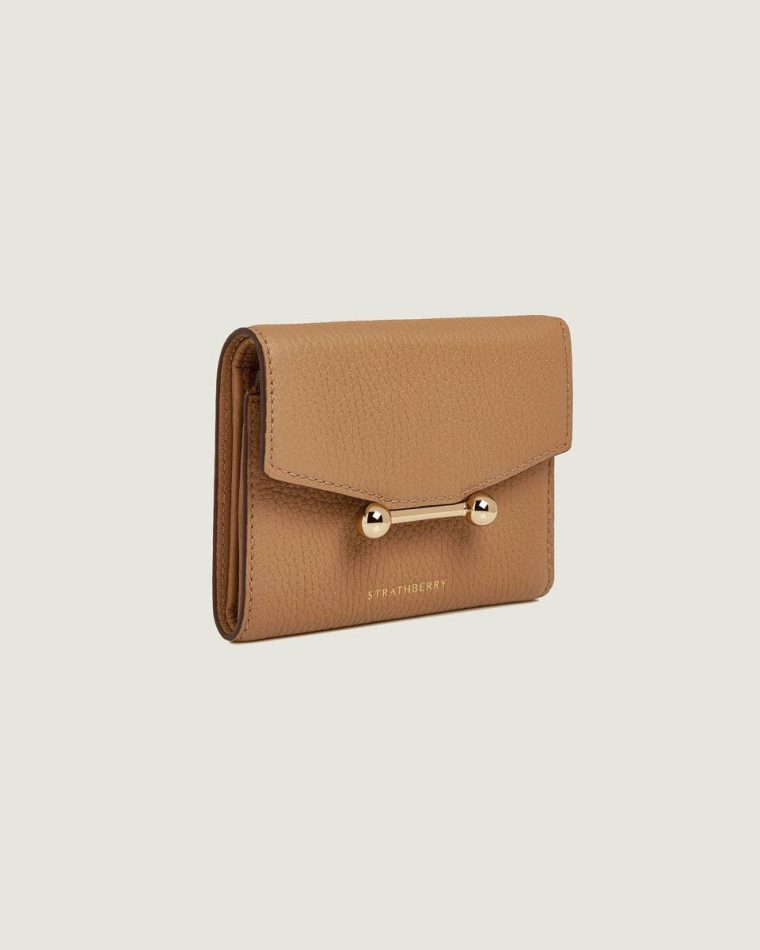 Women Caramel Strathberry Mosaic Trifold Wallet Wallets - Image 2