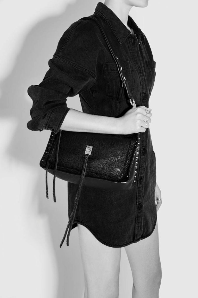 Women Caramello Rebecca Minkoff Darren Signature Shoulder Bag Crossbody Bag - Image 5