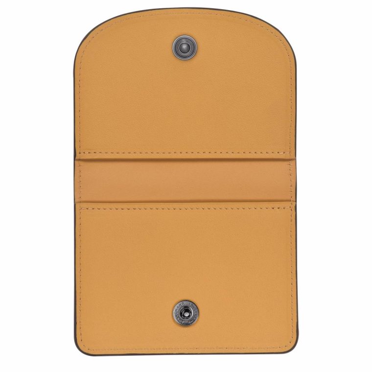 Women Cardholders & Coin Purses Le Pliage Xtra Card Holder Honey - Leather Honey Longchamp - Image 3