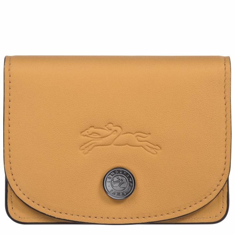Women Cardholders & Coin Purses Le Pliage Xtra Card Holder Honey - Leather Honey Longchamp