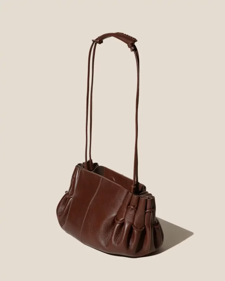 Women Chestnut Arta - Pleated Shoulder Bag Shoulder Bags Hereu - Image 2
