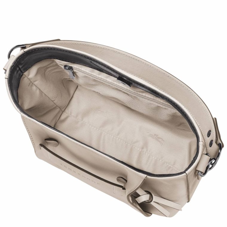 Women Clay Longchamp 3D S Crossbody Bag Clay - Leather Leather Bags - Image 5