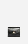 Women Coin Purse In Cowhide Wallet Black Vanessa Bruno