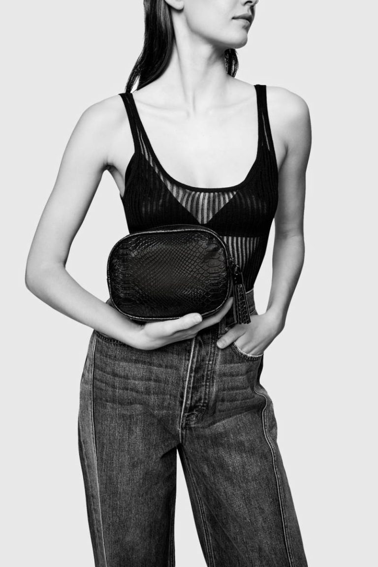 Women Cosmetic Case Rebecca Minkoff Champagne Cosmetic Case - Image 4