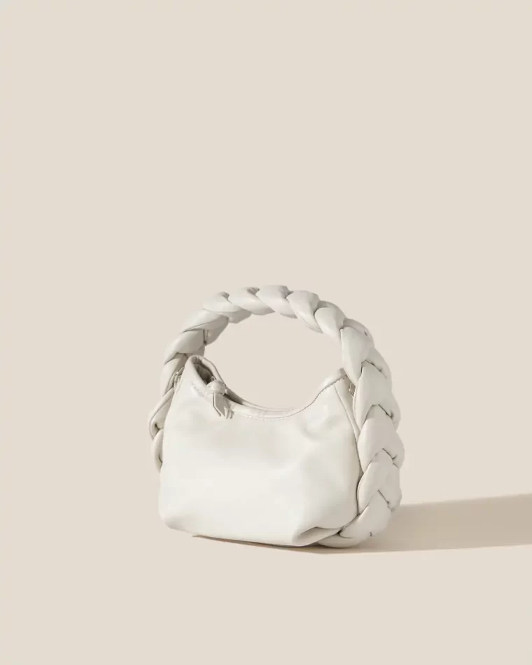 Women Crossbody Bags Espiga Mini - Plaited Padded-Detail Crossbody Bag Hereu Cream - Image 2
