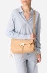 Women Crossbody Bags Ochre Othilia Leather Flap Bag 100% Lamb Leather Vanessa Bruno - Image 2