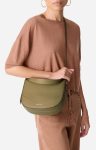 Women Crossbody Bags Olive Vanessa Bruno Medium Leather Daily Bag Smooth Leather - Image 2