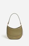 Women Crossbody Bags Olive Vanessa Bruno Medium Leather Daily Bag Smooth Leather