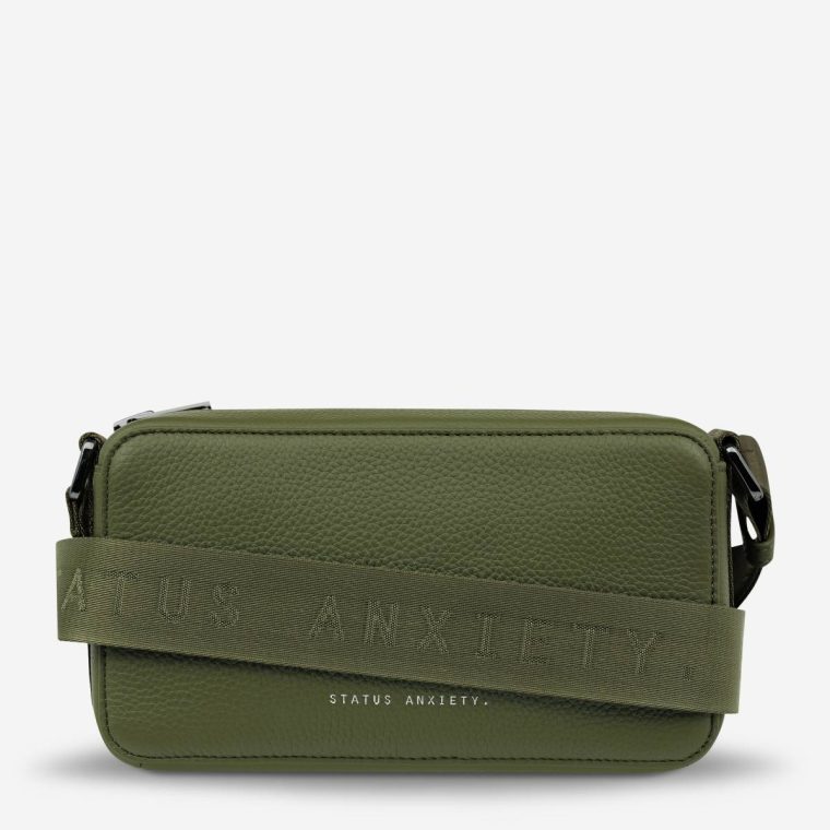 Women Crossbody Status Anxiety Khaki Delirium Bag - Khaki - Image 3