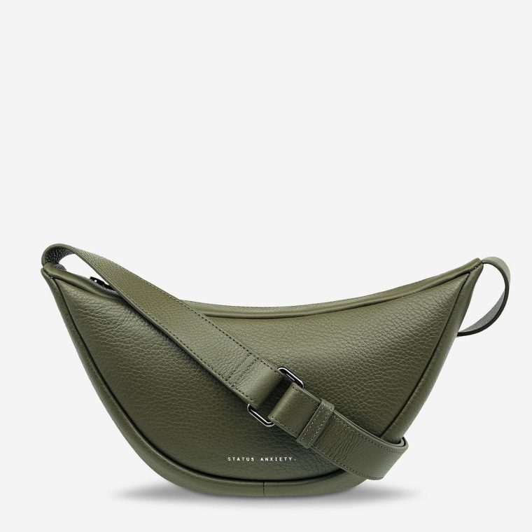 Women Crossbody Status Anxiety Khaki Glued To You Bag - Khaki - Image 4