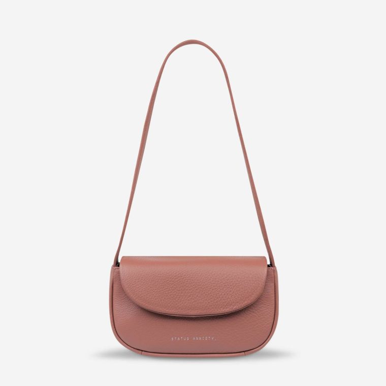 Women Dusty Rose Handbags Status Anxiety One Of These Days Bag - Dusty Rose