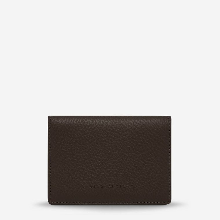 Women Easy Does It Wallet - Cocoa Extra Small Cocoa Status Anxiety
