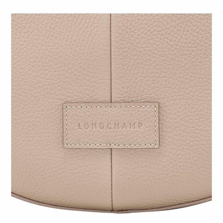 Women Essential L Crossbody Bag Clay - Leather Clay Leather Bags Longchamp - Image 3