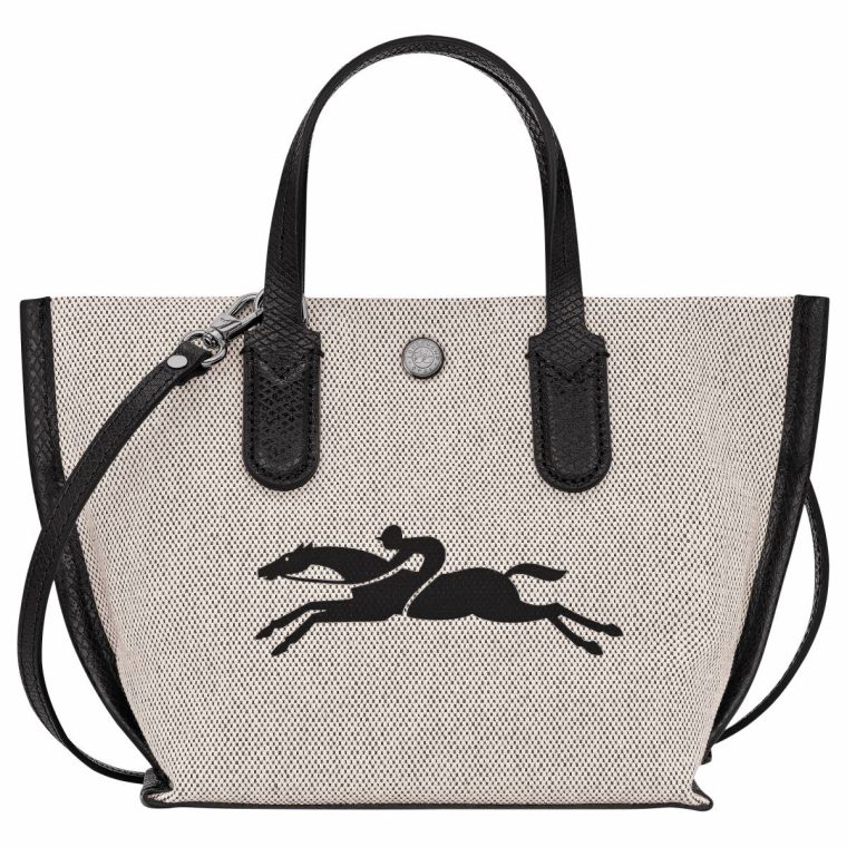 Women Essential Xs Handbag Ecru - Canvas Ecru Longchamp Mini Bags - Image 4