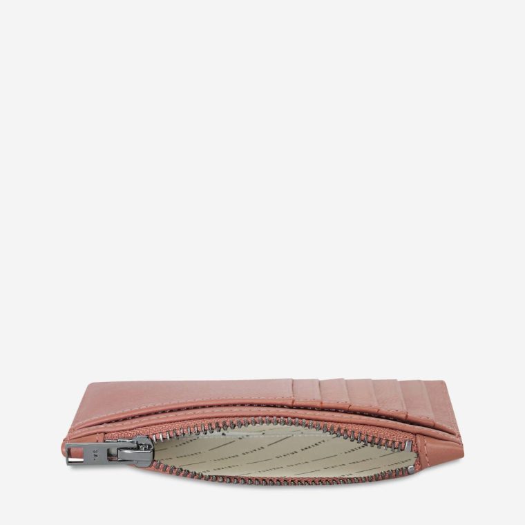 Women Extra Small Status Anxiety Dusty Rose Avoiding Things Wallet - Dusty Rose - Image 3