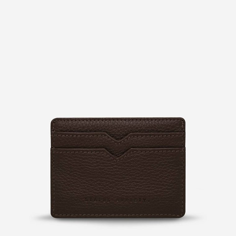 Women Extra Small Together For Now Wallet - Cocoa Cocoa Status Anxiety