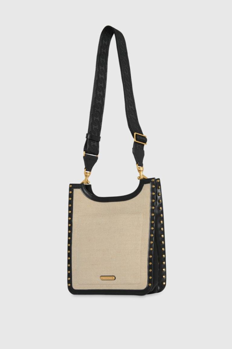 Women Feed Bag Darren Surplus Medium Feed Natural-Black Rebecca Minkoff - Image 2