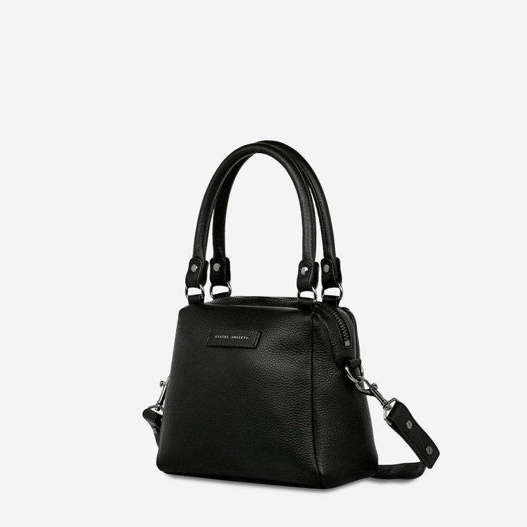 Women Handbags Status Anxiety Black Mini Mountains Bag - Black - Image 3