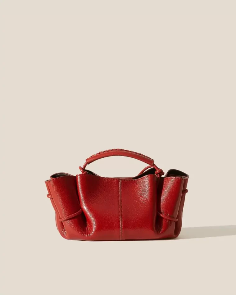 Women Hereu Arta Mini - Pleated Crossbody Bag Crossbody Bags Ruby
